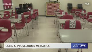 Corpus Christi ISD trustees approve additional measures to keep students safe as more return to the
