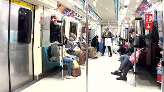 【台湾/台北】台北MRT 地下鉄の様子 4K動画 2023年1月