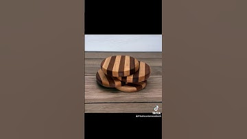 I was given an old, worn-out cutting board with severe warping and multiple splits. #woodworking