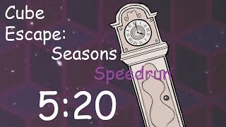 Cube Escape: Seasons Speedrun 5:20