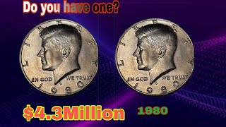 1980 Kennedy Half Dollar Value – Rare Errors & Collectors' Secrets Revealed!