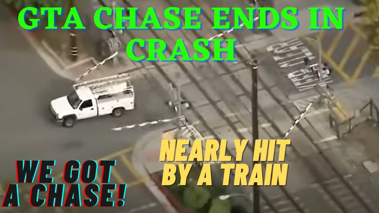 CRAZY GTA POLICE CHASE OF A WORK TRUCK WE GOT A CHASE - YouTube