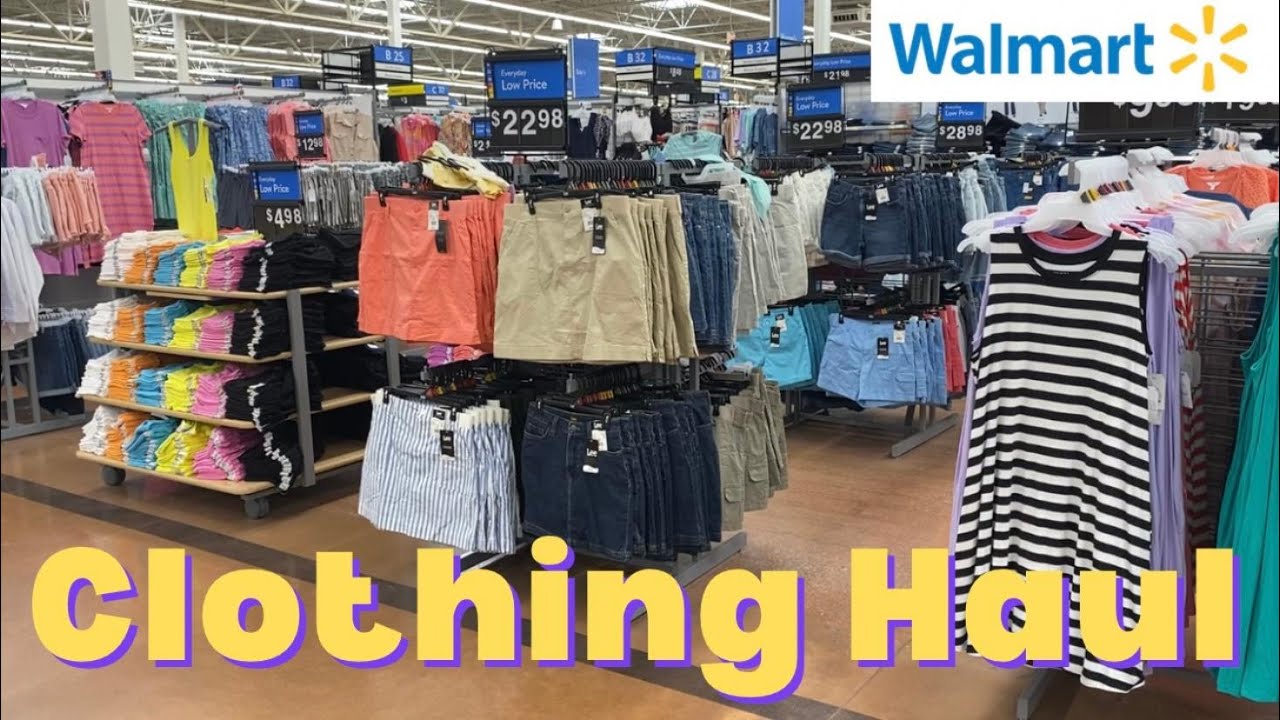 🛍️🛒WHAT DID I BUY?? WALMART CLOTHING HAUL‼️ WALMART SHOP WITH ME