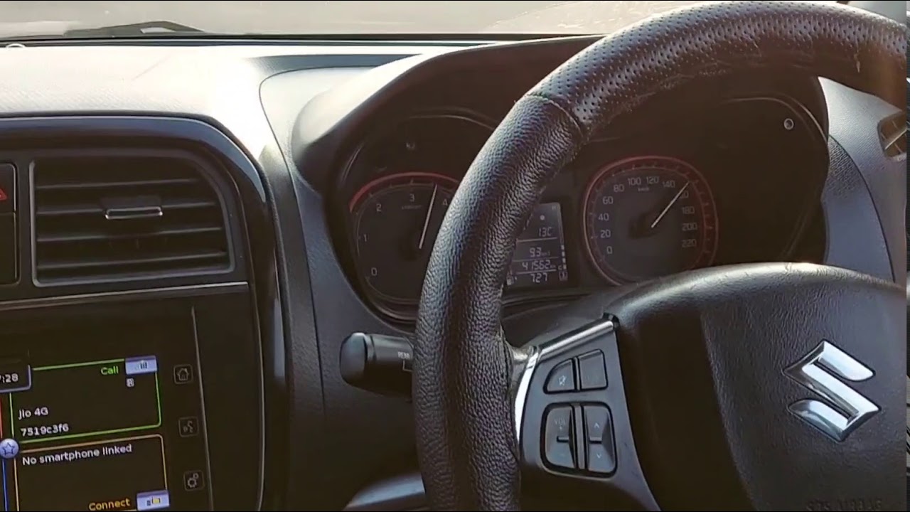 Brezza top speed test. car driving status