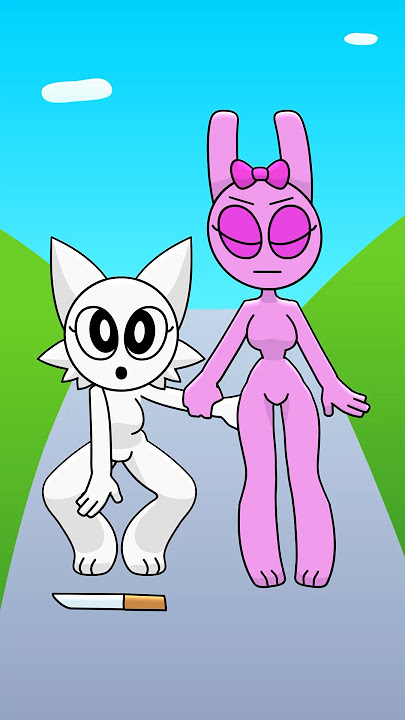 #sprunki #wenda #funny #animation #pinky 6
