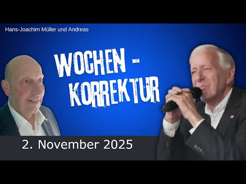 Wochenkorrektur vom 02.11.2025
