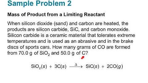Sect 9.4 Limiting Reactants