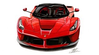 This time i'm drawing a ferrari laferrari. it took me about 5 hours to
draw. the laferrari is my favourite car made by and that's why i
wanted dra...
