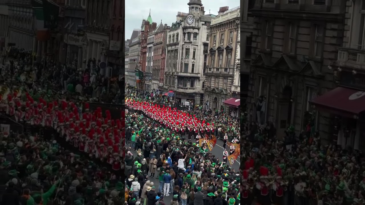 St Patrick’s day parade 2025. Dublin 