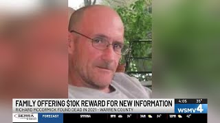 Family of missing man found dead in Warren County swamp offering $10K for information