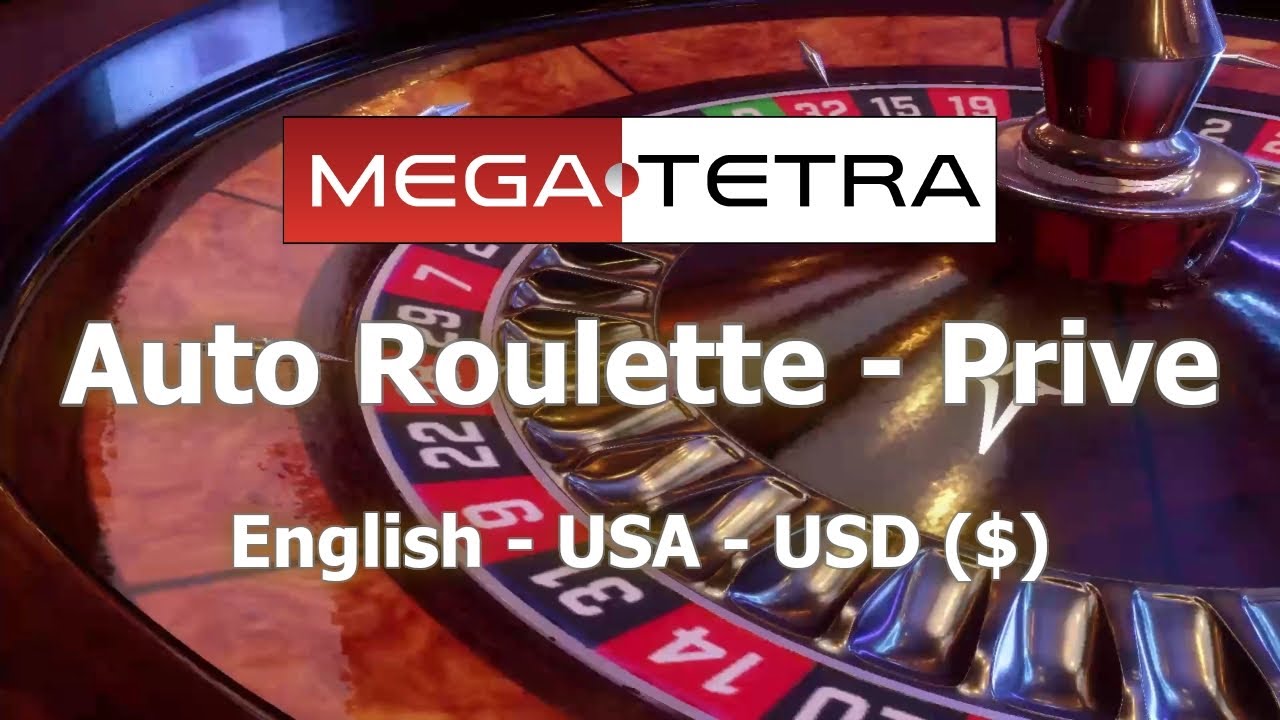 MEGATETRA  -  Auto Roulette - Prive  -  English - United States of America - USD ($)