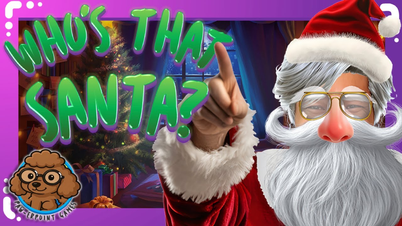 Who's That Santa? PowerPoint Game | Interactive Christmas Quiz Template ...