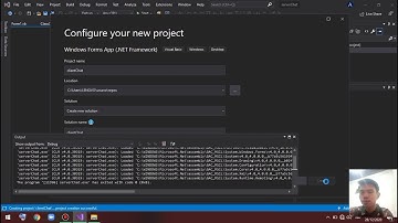 Cara mengirim pesan dari client ke server menggunakan apk Visual Studio dengan bahasa Visual Basic