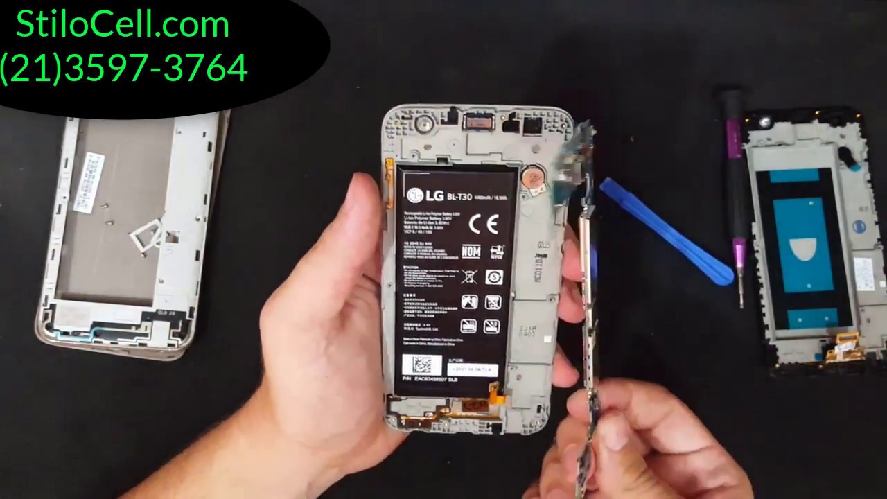 LG K10 Power como abrir - YouTube