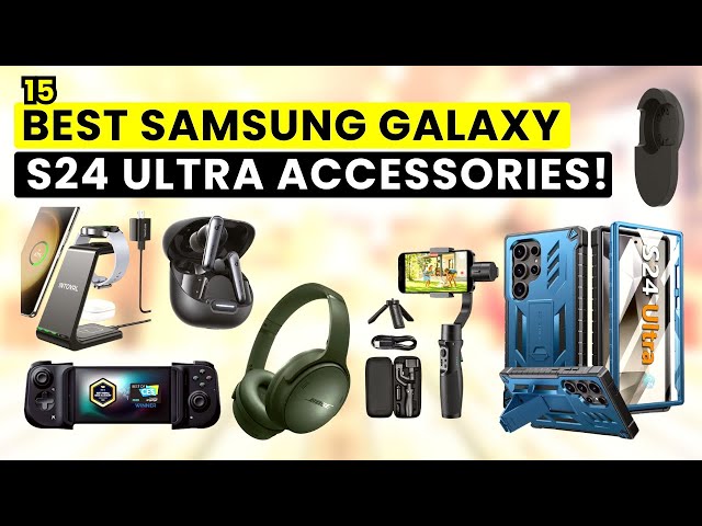 Top 10 Best Galaxy S24 Ultra SPIGEN Cases & Accessories! 🔥 