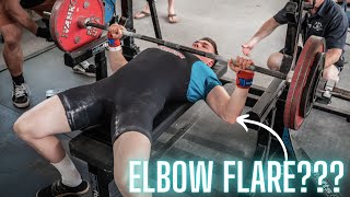 How Much Elbow Flare You Should Have In The Bench Press? Explained Using 1 Simple Trick!