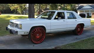 Box Crown Victoria LTD on 26s Update 80% done