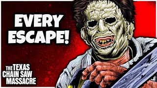 ALL 4 ESCAPES IN 1 ROUND | Texas Chainsaw Massacre | TCM: Tech Test Gameplay Every Escape Challenge