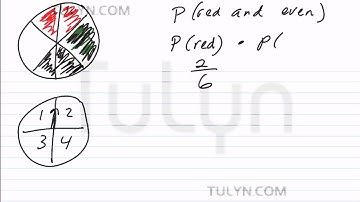 probability of an event when spinning two spinners 2