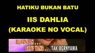 HATIKU BUKAN BATU - IIS DAHLIA (KARAOKE NO VOCAL)
