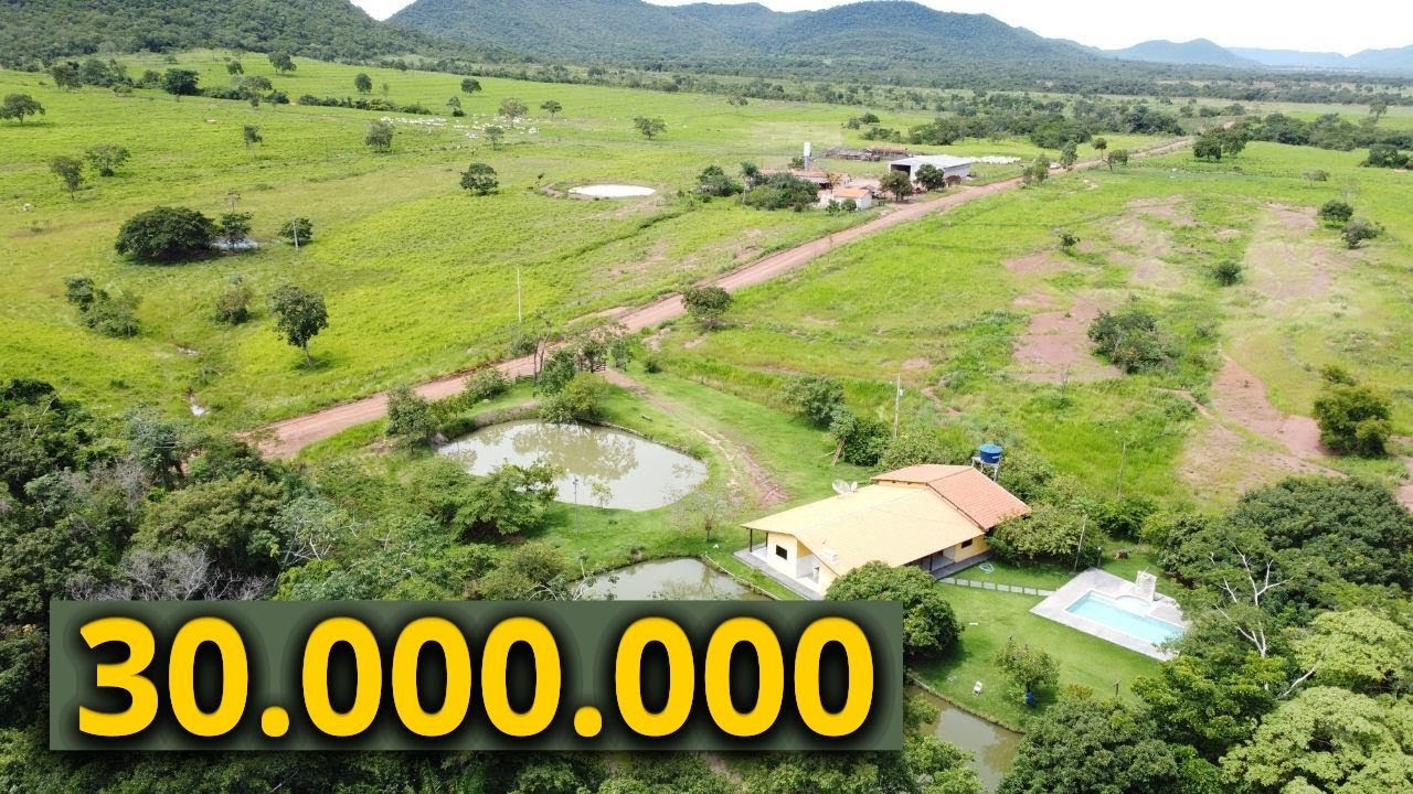 FAZENDA 1300 HECTARES - Á VENDA - CACERES - MATO GROSSO