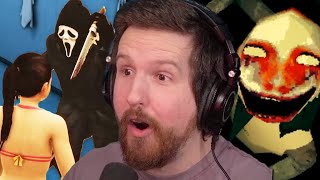 3 RANDOM HORROR GAMES (Ft. Ghost Face)