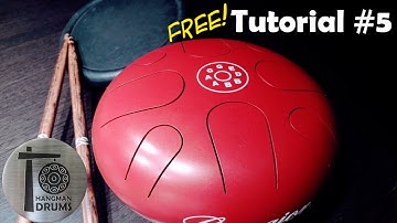 Handpan Lesson #5 - All The Drags!