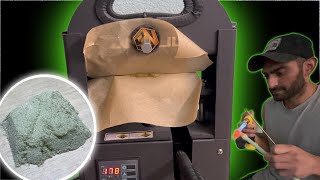 Dry Swifting/Collecting Kief, Pressing Kief and Trying it Out.  Used 37 micron bag. MO legalizes THC