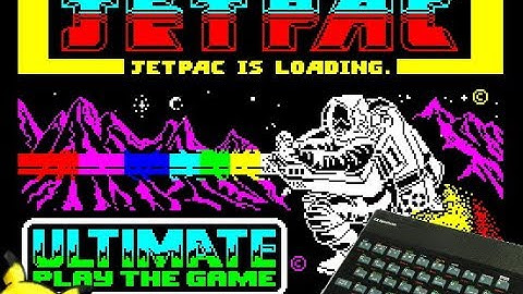 Pika playZ - Jetpac (ZX Spectrum 1983)