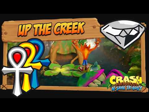 Les pieds dans l'eau - Crash Bandicoot 1 à 100% (Up The Creek)