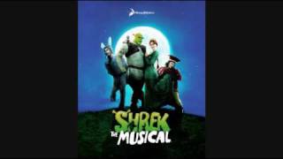 Video thumbnail of "Shrek The Musical - Who I'd Be"