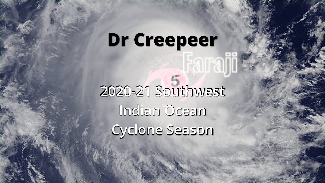 2020-21 Southwest Indian Ocean Cyclone Season Animation