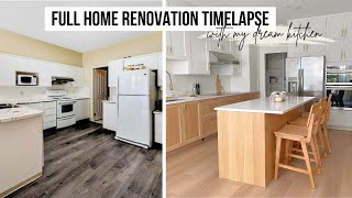 Full Home Renovation Time Lapse | Before & After Transformation