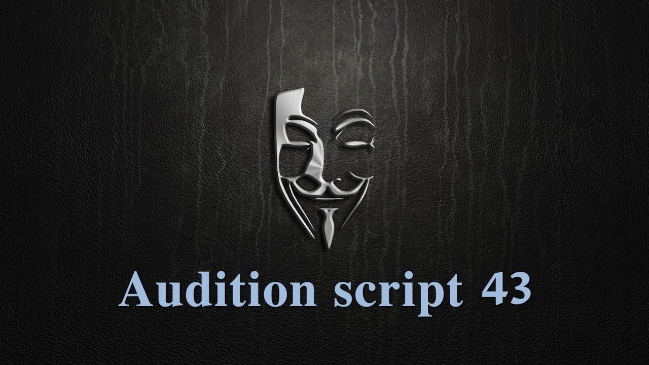 Script 43 | Hindi audition script Script 43 | Hindi audition script ...
