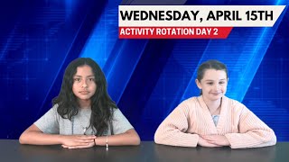 WES Bobcat News: 04/15/2026