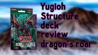 Yugioh structure deck dragon's roar review + master duel