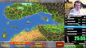 Daggerfall Any% Speedrun in 38m34s