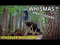 Whismas at the whistler bike park