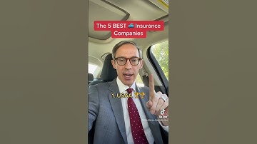 The 5 BEST Auto Insurance Companies