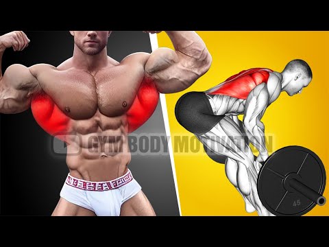The PERFECT BACK and BICEPS WORKOUT - Gym Body Motivation