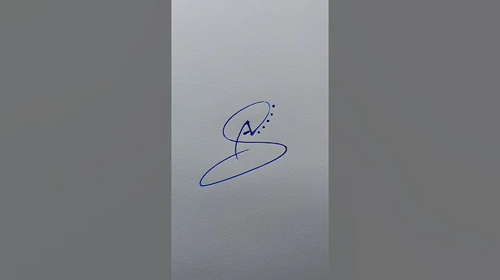 SA Short Signature | Satish Calligraphy #signature #satishcalligraphy #shorts