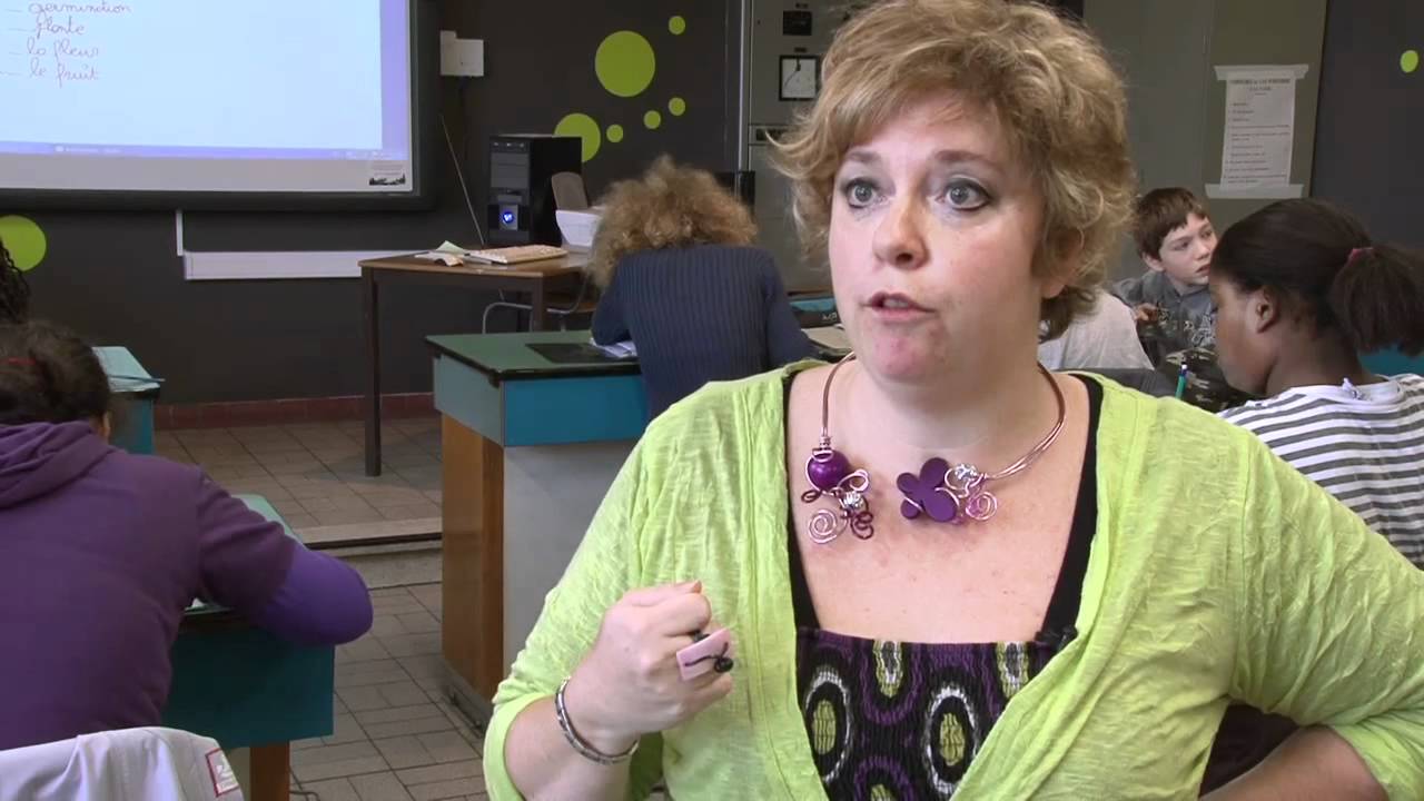 Tableau blanc interactif  à l'Athénée Royal Lucie Dejardin de Seraing