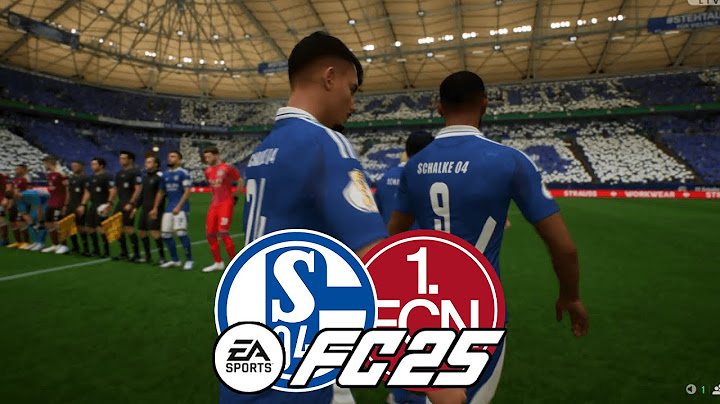 FC 25 - FC Schalke 04 : 1.FC Nürnberg x Traumtor von Karaman (FULL GAMEPLAY)