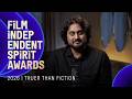 RAJEE SAMARASINGHE wins the TRUER THAN FICTION AWARD at the 2026 Film Independent Spirit Awards