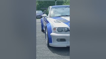 Real BMW E46 M3 from NFSMW #bmw #e46 #m3 #nfs #nfsmw