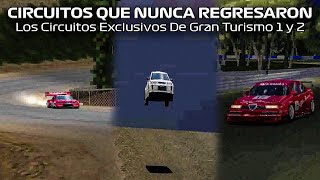 Circuitos Que NUNCA REGRESARON En GRAN TURISMO | ERA PS1 GT1 - GT2