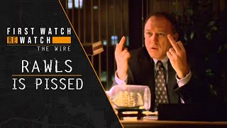 This Is Why Rawls HATES McNulty | First Watch ReWatch - The Wire