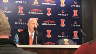 Illinois' Groce talks about Abrams