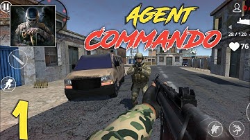 Agent Commando Gameplay (Android, iOS) Part 1