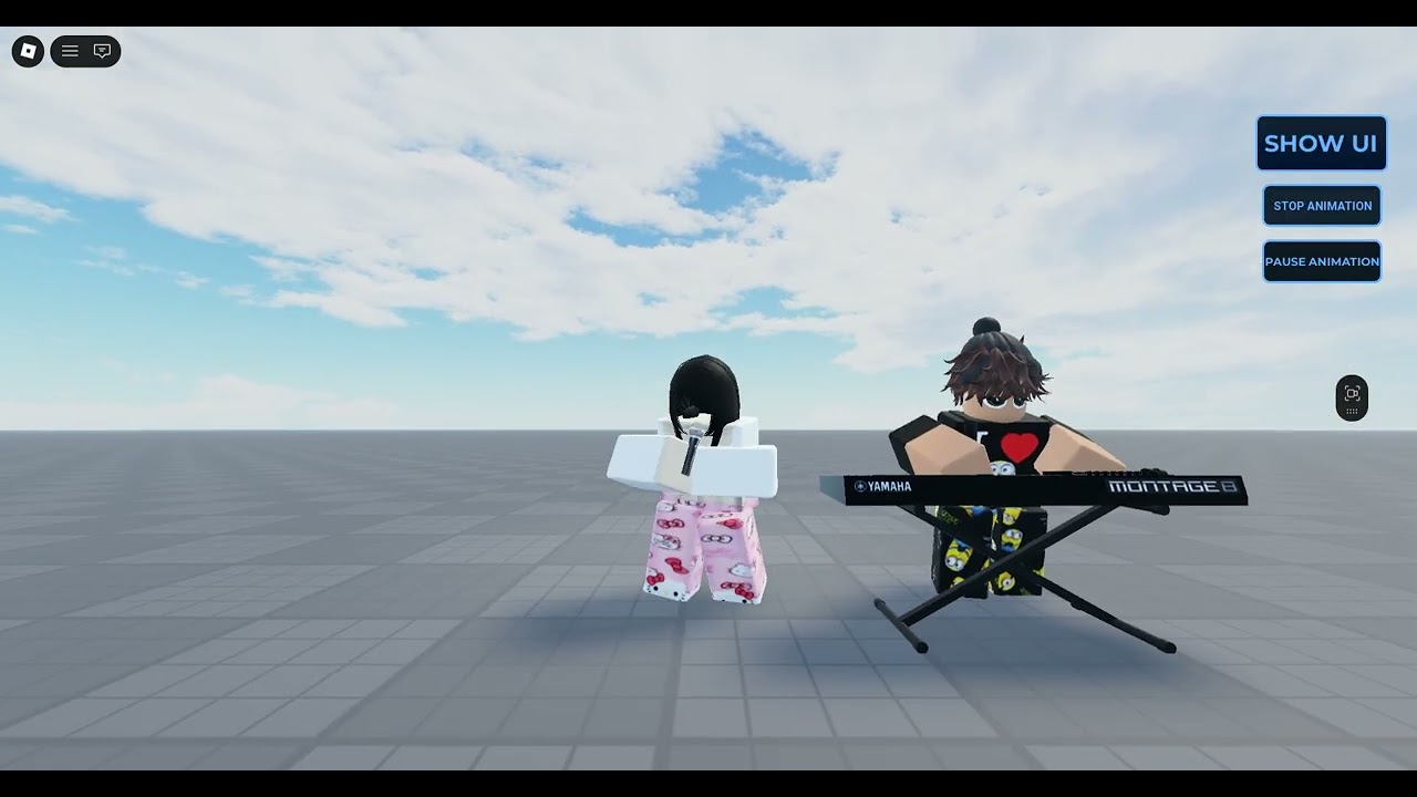 Roblox vibing meme